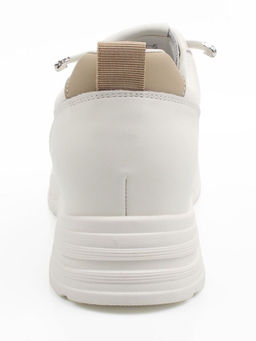 03-A331-5 WHITE Полуботинки спортивные женские (натуральная кожа)