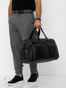 Сумка дорожная 708LZH black Heanbag  в Новосибирске