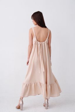 Платье Мальдивы для пляжа и фотосъёмки в цвете экрю - Martichelli фото 13