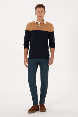 Erkek Camel Sweatshirt