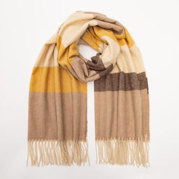 Палантин женский MINAKU с полосками, размер 70*180 см  фото 3