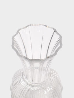 Ваза стекло настольная "Рейдун" 24х10,5 см, прозрачный