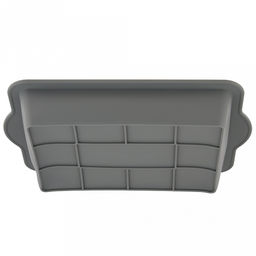 Противень силиконовый "Linea Silicone" 38х25х5,9см, с металлическим каркасом, прямоугольный, глубокий, "Regent" (Китай)