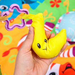 Развивающий коврик с дугами Зоо, 68x68, Крошка Я  фото 4