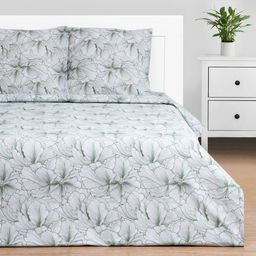 Постельное бельё Этель дуэт Великолепие 143х215- 2 шт, 220х240, 70х70-2 шт, бязь, 125 г/м2