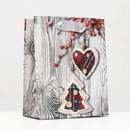 Цена за 12 шт. Пакет ламинированный Зимний вечер 11,5 х 14,5 х 6 см - Simaland фото 5