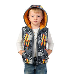 KIDS Жилет арт.1206-22 ВЕСТ/принт желтый - Altro фото 2