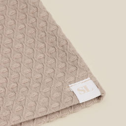 Халат вафельный мужской SL HOME: Waffle «Саббиа», размер S, хлопок 100%, коричневый
