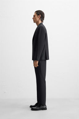 PINSTRIPE SUIT TROUSERS - Zara фото 4