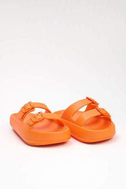 Trendyol Shoes Bej Cift Bantl? Toka Detayl? Hafif Taban Kad?n Terlik TAKSS25TE00019 - Trendyolmilla фото 16