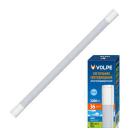 ULT-Q218 36W/DW IP65 WHITE Светильник светодиодный накладной ТМ Volpe .Дневной свет (6500K). Степень защиты IP65. Корпус белый.