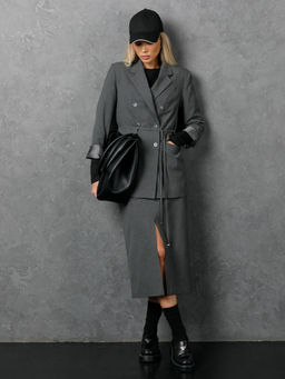 Жакет в полоску