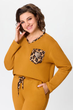 Костюм Svetlana Style 2034 горчица