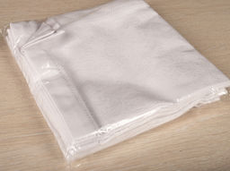 01с-44ЯК Салфетка 45*45 "Романтика" цв. белый (по 6 шт