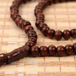 Четки мусульманские 99 бусин 8мм / MА52 /уп 10/600/ коричневый - Галеонтрейд фото 3