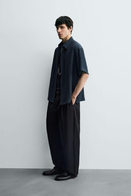 FLOWING TEXTURED SHIRT - Zara фото 4