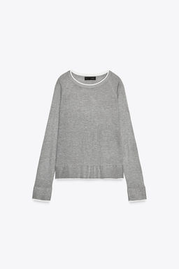 DOUBLE KNIT SWEATER - Zara фото 10