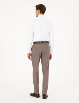 A__k Kahverengi Ex. Slim Fit Kuma_ Pantolon - Pierre cardin фото 4