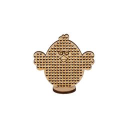 Заготовка для декорирования Mr. Carving ВД-863 Фигуры для вышивания на подставке фанера 0.3 см Цыпленок (6х6.4см)