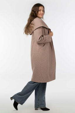 01-10733 Пальто женское демисезонное (пояс)