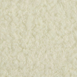 Лоскут мех Барашек, 50 50 см, 500 г/м, цвет молочный №1 - Арт узор фото 2