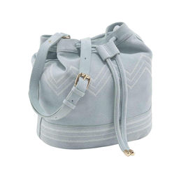 Кожаная сумка, светло-голубая - Heine фото 2