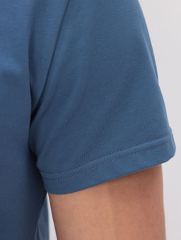 Футболка мужская короткий рукав GREG G145-KO-SA-S5121 (т.джинс)  фото 3