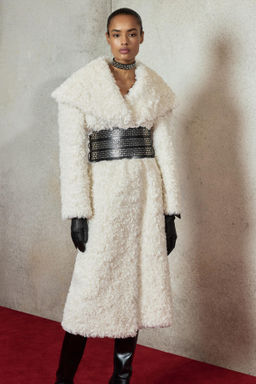 FAUX SHEARLING COAT LUDOVIC DE SAINT SERNIN x ZARA