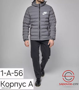 куртка мужская на осень с вышитым значком