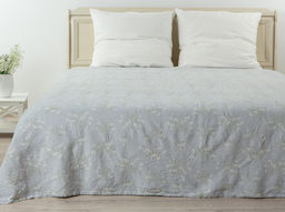 24С15-ШР/у/л.с.уп. 200*220 Плед "Подснежники-2" цв. 1 рис. 138