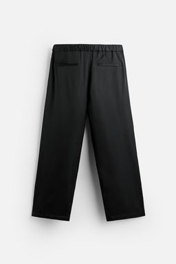 RELAXED FIT SATIN TROUSERS - Zara фото 7