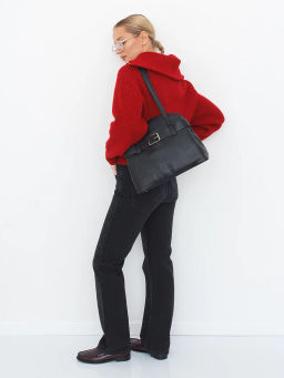 Сумка 58426 black Velina Fabbiana-Safenta