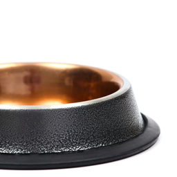 Миска с нескользящим основанием, 225 мл, античное серебро/бронза - Пижон фото 3