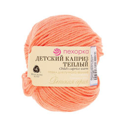 Пряжа Пехорская ПТ Детский каприз теплый 50% мериносовая шерсть, 50% фибра 10 шт. х 50 г 125 м
