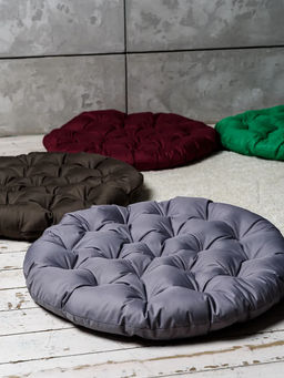 Подушка в подвесное кресло кокон и качели PO 80х80 см, оксфорд, круглая, Bio-Line