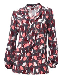 Блузка, серо-коралловая - Ashley brooke фото 2