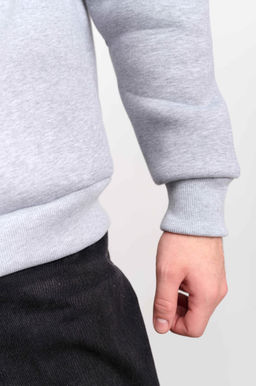 Свитшот мужской "Йошкар-Ола" серый меланж