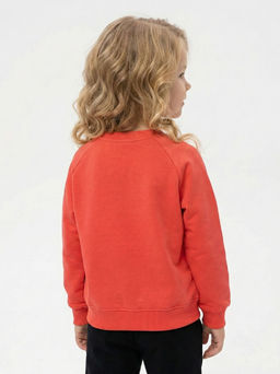 Толстовка для девочки UD 1547 коралл - Mini maxi фото 2