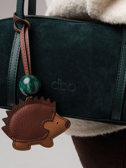Замшевая сумка Ezhik DBR 31225 форест  фото 9