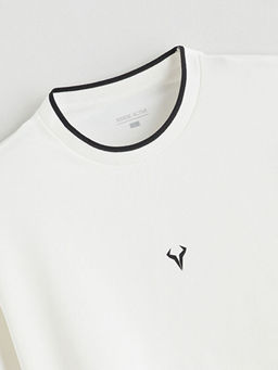 Bisiklet Yaka K?sa Kollu Erkek Sweatshirt