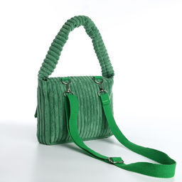 Сумка молодёжная на магните, цвет зелёный - Simaland фото 2