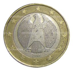 1 евро 2002 года G Германия