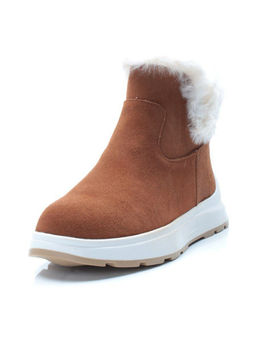 10-M7 BROWN Ботинки зимние женские - No name фото 4