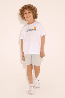 Шорты U.S. Polo Assn голубые хлопок  фото 3