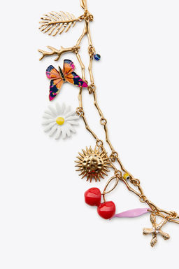 METAL CHARM BELT - Zara фото 5