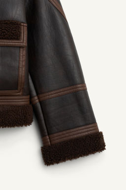 DOUBLE-FACED JACKET LIMITED EDITION - Zara фото 10