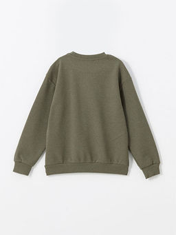 Bisiklet Yaka Erkek ?ocuk Sweatshirt - Waikiki фото 2