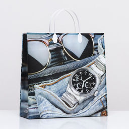 Цена за 10 шт. Пакет «Всё свое ношу с собой», мягкий пластик, 30×30 см, 120 мкм