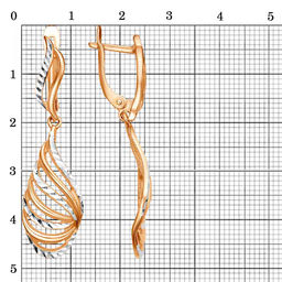 СЕРЬГИ 33014509-5 - Красная пресня фото 2