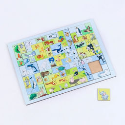 Головоломка тетрис «Зверята», 41 деталь